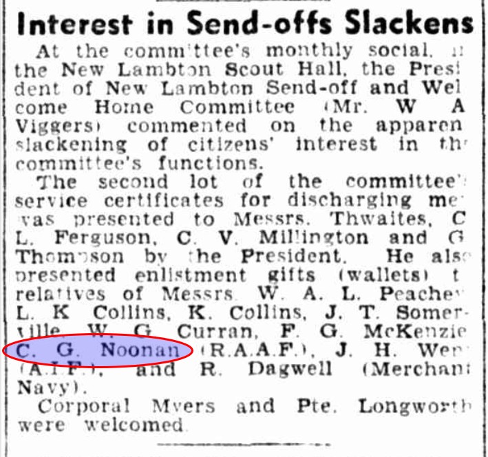 Trove article from the Newcastle Herald and Miners Advocate, Friday 5 May 1944.